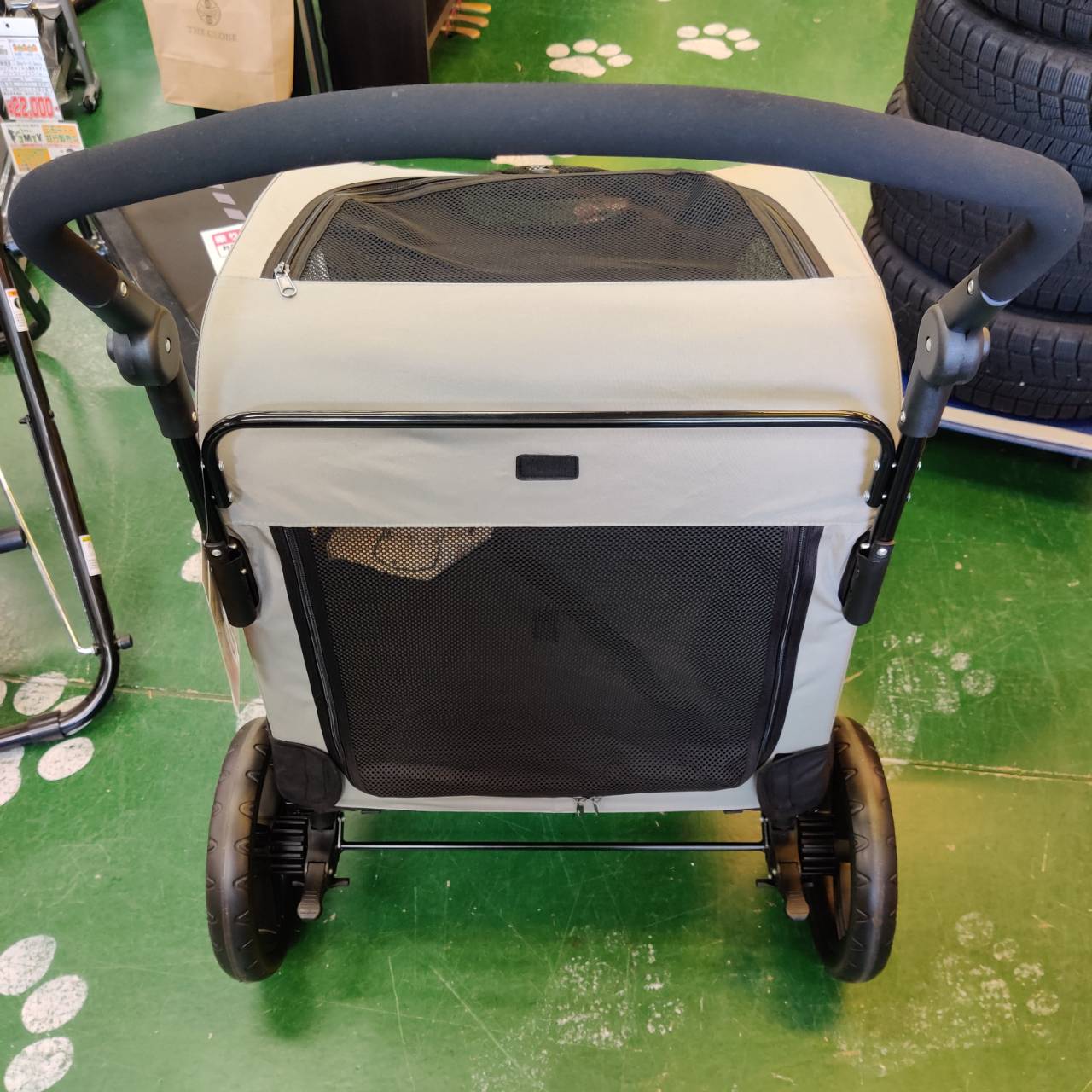 大型折りたたみペットカート 販売中！愛品倶楽部柏店  