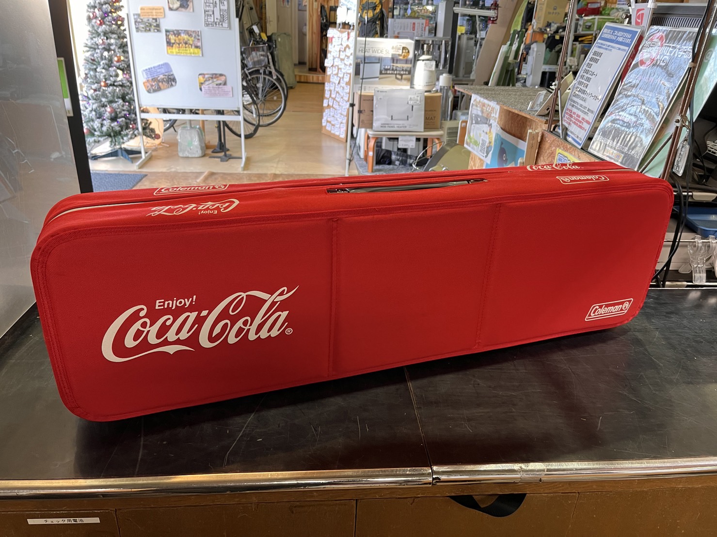 コールマン コカコーラ ピクニックベンチセット買取しました｜愛  