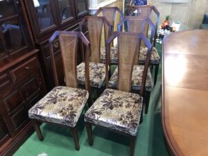 マルニ木工｜地中海シリーズ｜伸長式ダイニング7点セット買取致しまし  