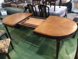 マルニ木工｜地中海シリーズ｜伸長式ダイニング7点セット買取致しまし  