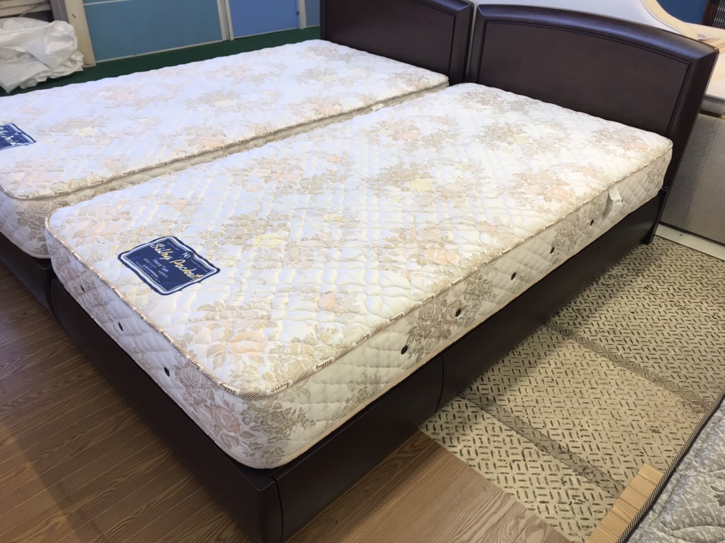 日本ベッド｜シングルベッド｜シルキーポケット①買取致しました｜愛品 