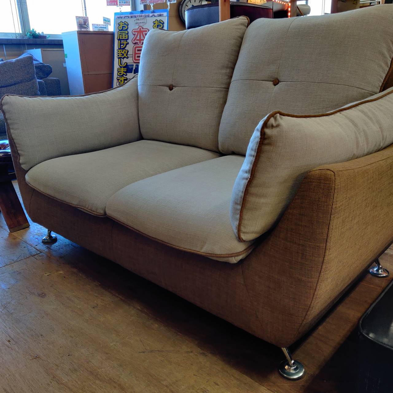 2人掛けソファ（布地） 販売中！ 愛品倶楽部柏店 リユース＆リサイクル  