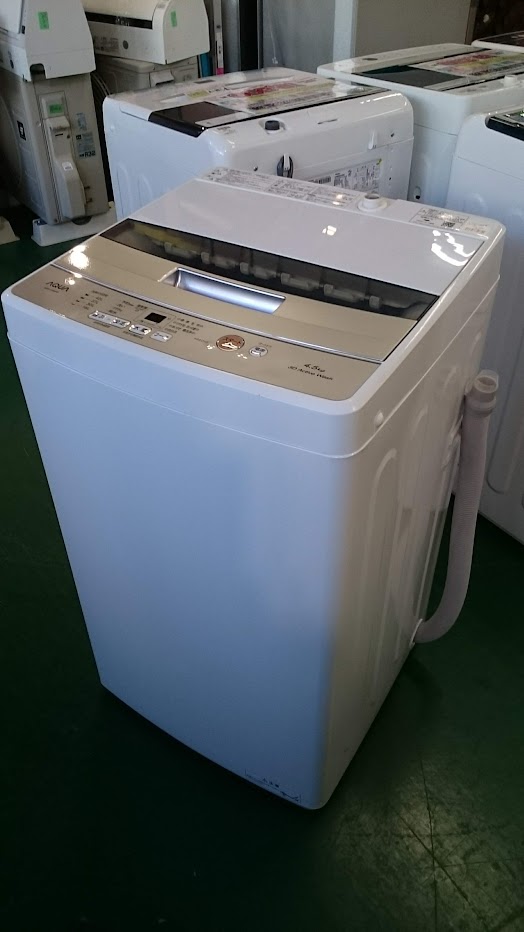 愛品倶楽部柏店】アクア 2022年製 4.5kg 全自動洗濯機 AQW-S4M