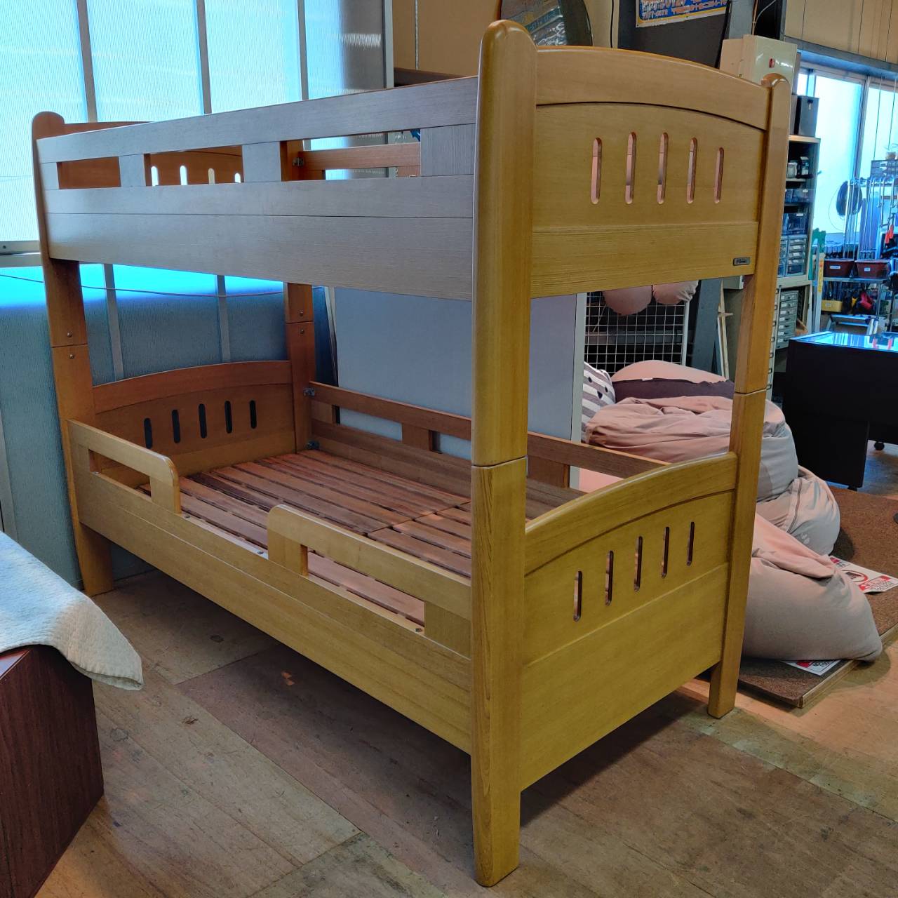 Granz KIDS STAGE 2段ベッド ホコリガード付 販売中！ 愛品倶楽部柏店  