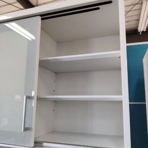 店舗同時販売中】 高橋木工所 アベニュー 2枚スライド扉レンジボード 