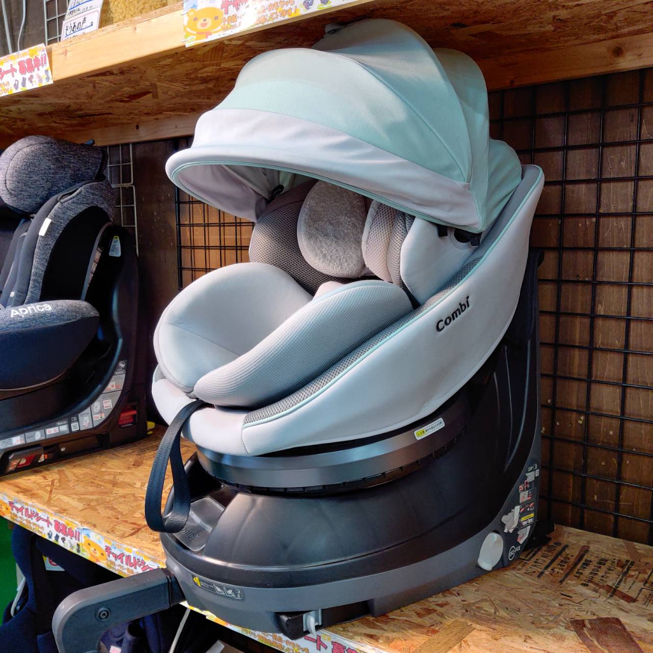 コンビ　クルムーヴ スマートISOFIX JJ-650 Ltd ダイヤグレー コンビ チャイルドシート クルムーヴ スマート ISOFIX JJ-650