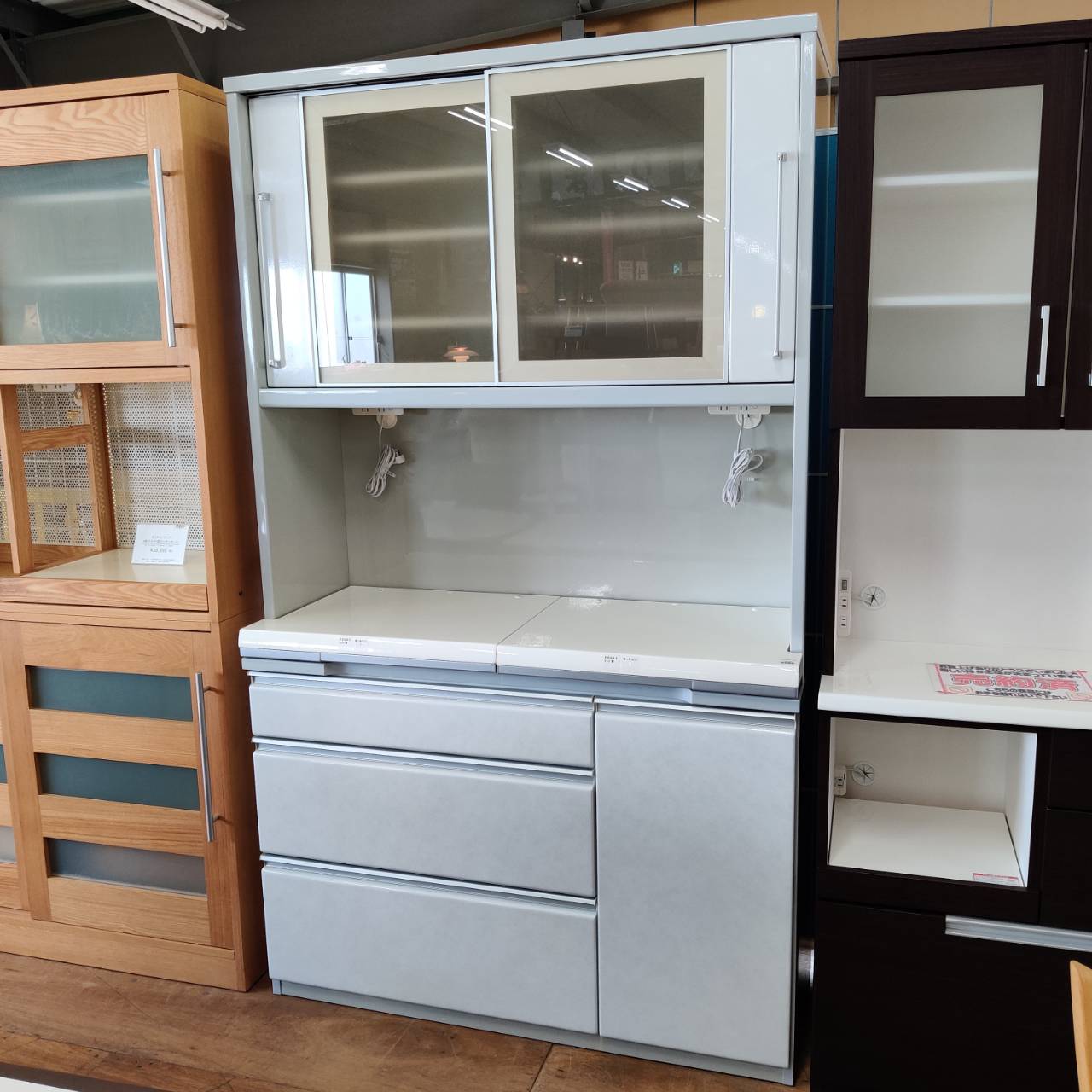 サンモア 2枚スライド扉キッチンボード 販売中！ 愛品倶楽部柏店  