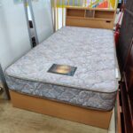 愛品倶楽部柏店】 収納付きシングルベッド 「F:メーカー不明」「M 