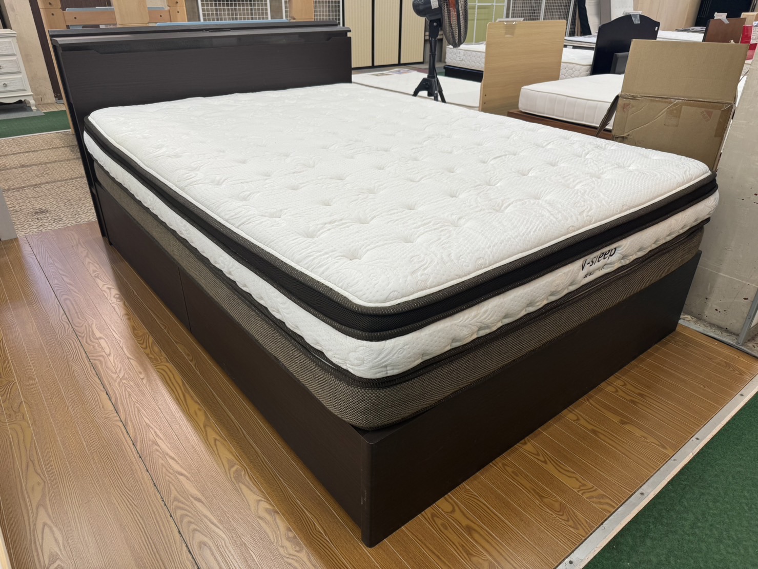 ニトリ｜ダブルベッド｜NスリープハードH2-CR買取致しました｜愛品館  