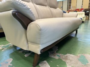 ニトリ｜3人掛ハイバックソファ｜Nシールドコウテイ3買取致しました 