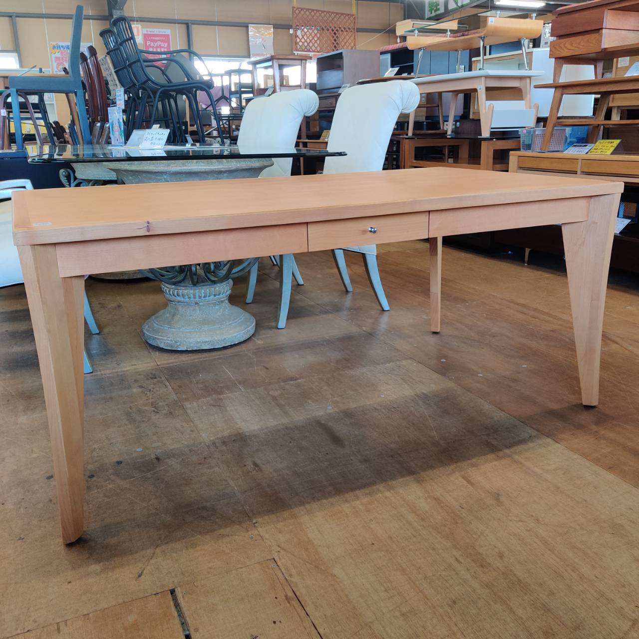 朝日木材加工 引出付ダイニングテーブル BOSCO 販売中！ 愛品倶楽部柏  