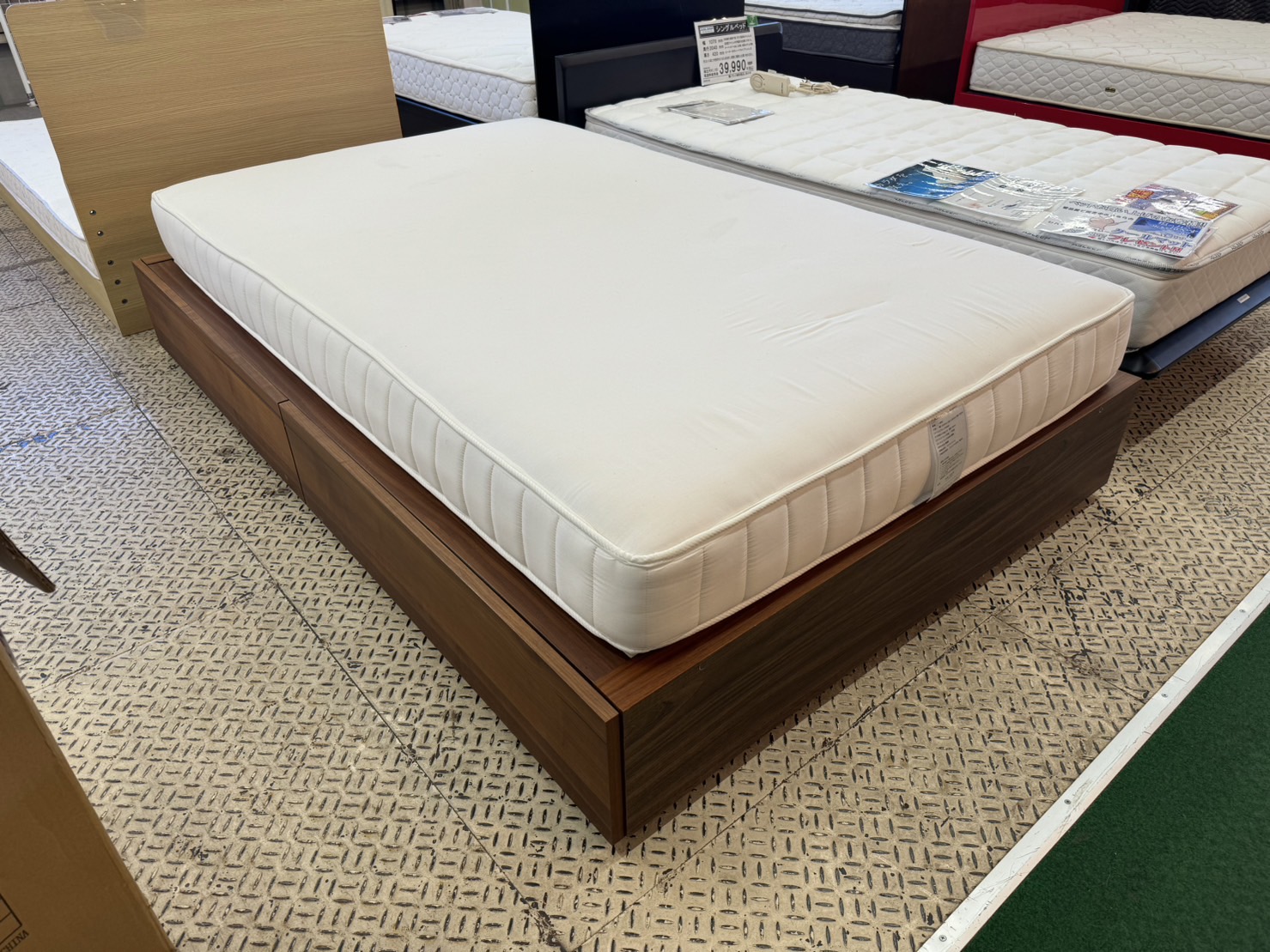 無印良品｜収納付｜セミダブルベッド買取致しました｜愛品館八千代店 