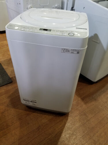 SHARP ES-GE4D-C 洗濯機 2020年式 4.5キロ 大型洗濯機買取・入荷