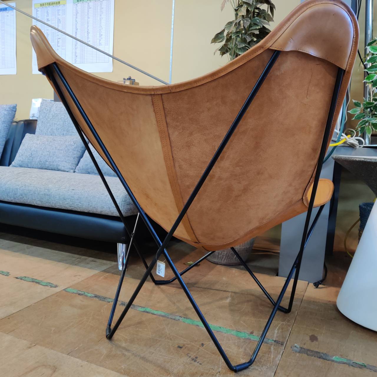 CUERO 本革 BKFチェア マリポサ ブラウン 販売中！ 愛品倶楽部柏店  