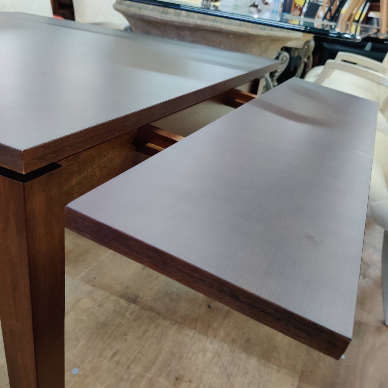 NITORI 伸長式ダイニングテーブルセット&回転式チェア2脚 販売中！ 愛  