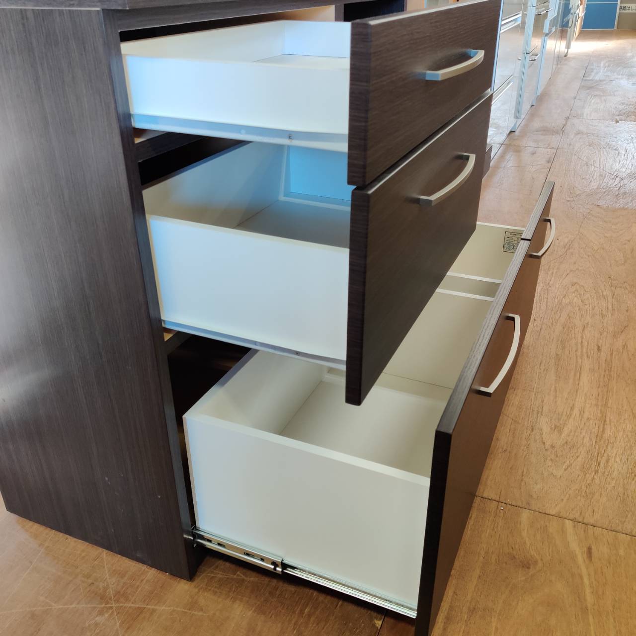 愛品倶楽部柏店】NITORI 2枚スライド扉キッチンボード コパン