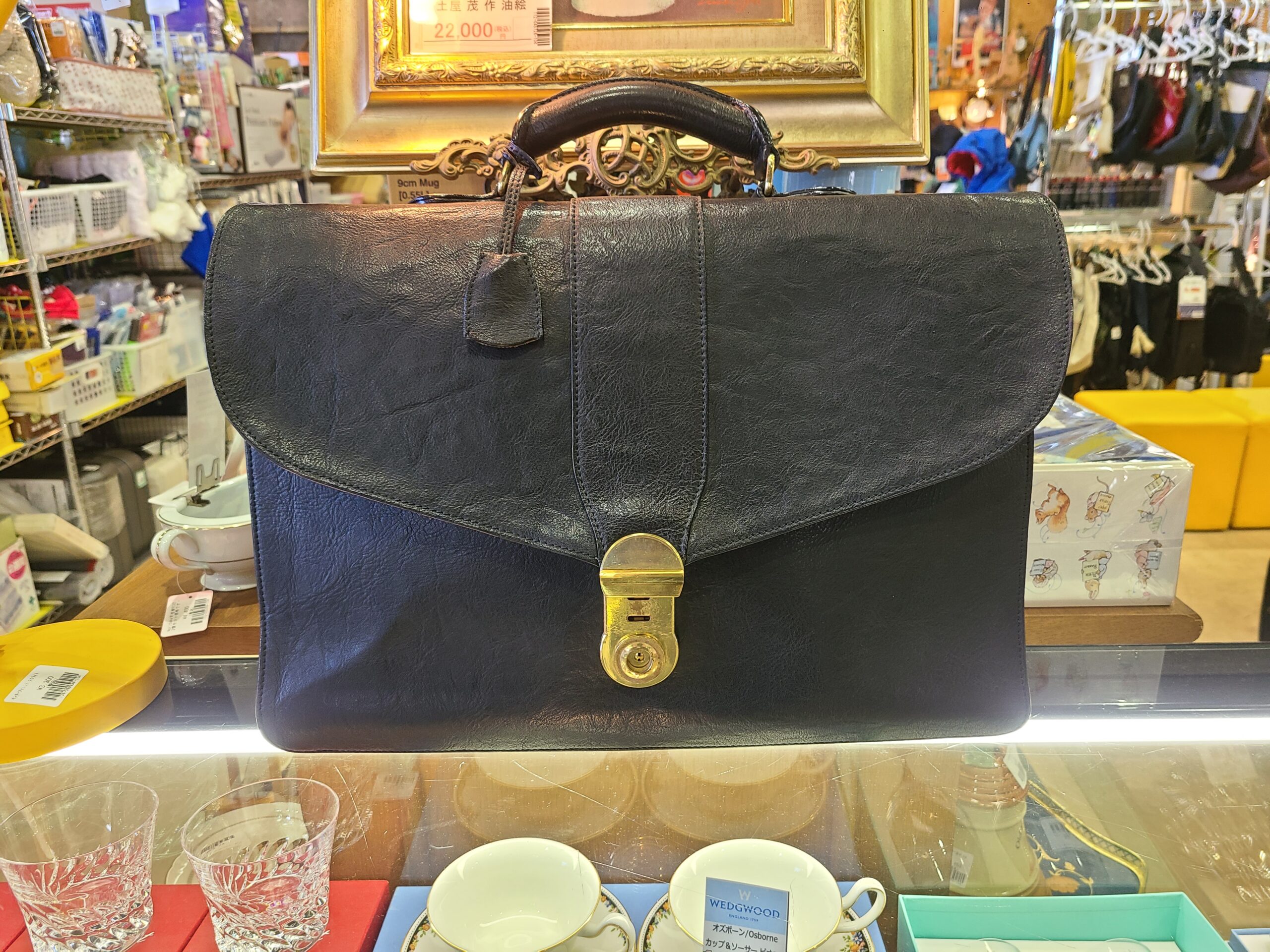 CATTIO牛革ブリーフケース買取しました｜愛品館市原店 | リサイクル 