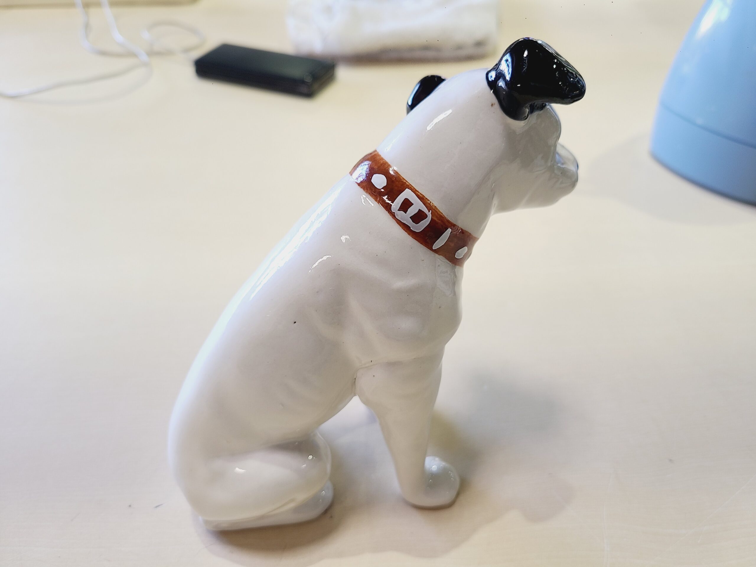ビクター犬 ニッパー 陶器置物 16cm買取いたしました｜愛品館市原店 