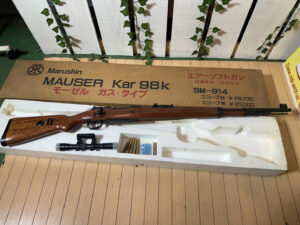 マルシン｜モーゼル｜Kar98k｜SM-914｜エアーガスガン買取致しました 