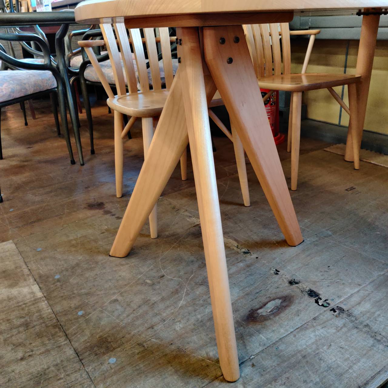 ミキモク 変形ダイニング5点セット 楓の森 販売中！ 愛品倶楽部柏店  