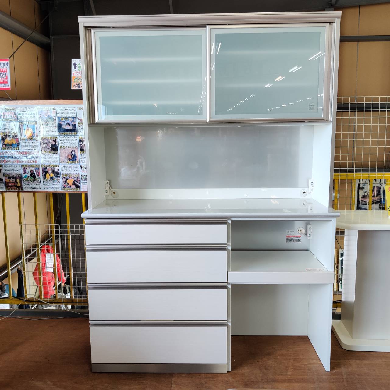 綾野製作所 2枚スライド扉キッチンボード LXシリーズ 販売中！ 愛品  