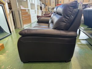3人掛本革ソファ(DBR)買取致しました｜愛品館八千代店 | リサイクル 