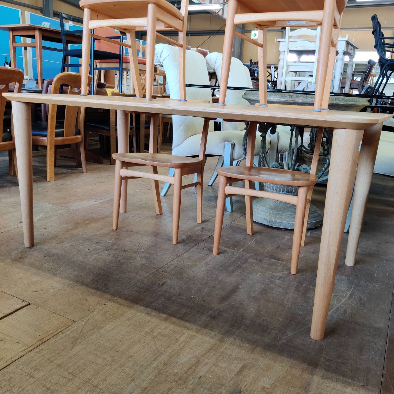 IDC大塚家具/柏木工 ダイニング7点セット ソフィー 販売中！ 愛  