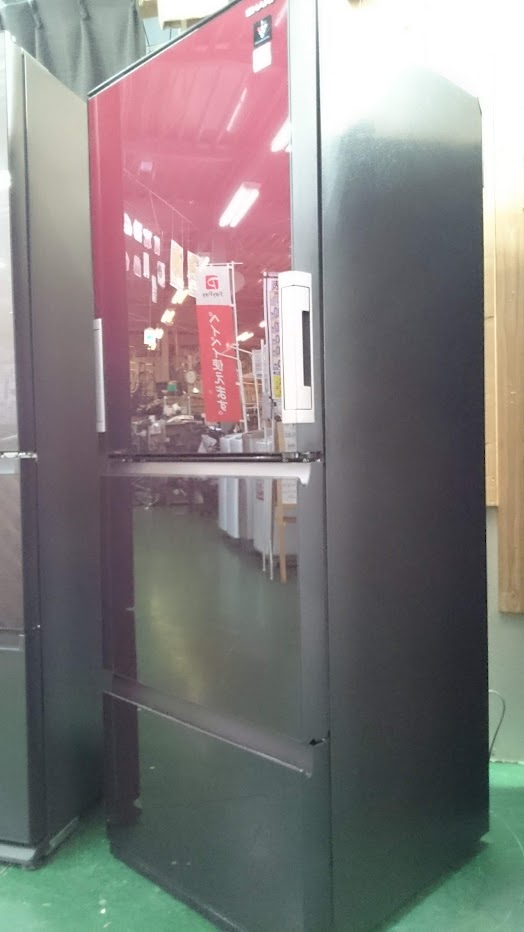 冷蔵庫 SHARP シャープ SJ-GW35H-R 元気づけ 350L 