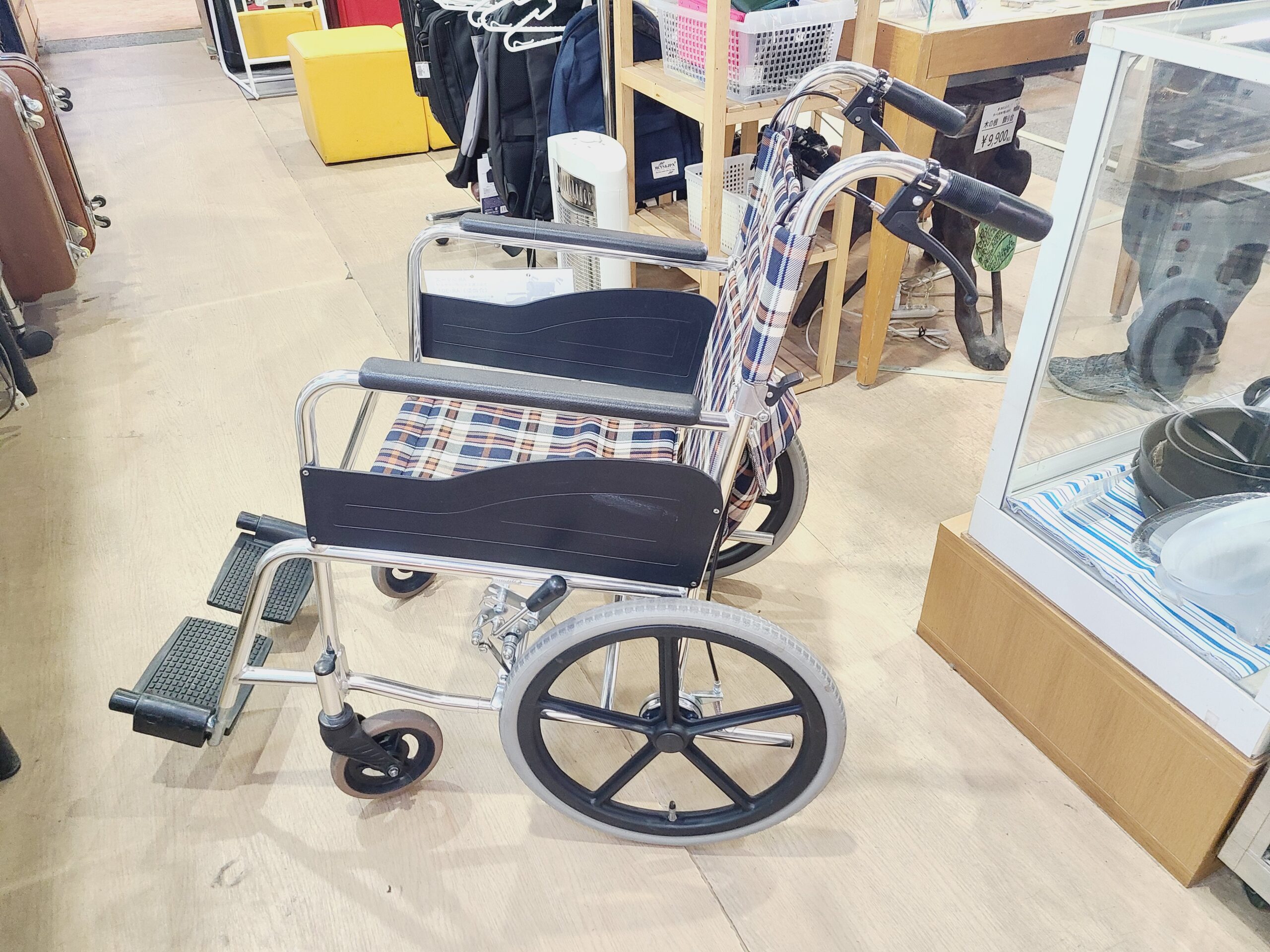 松永製作所アルミ介助式車椅子買取しました｜愛品館市原店 
