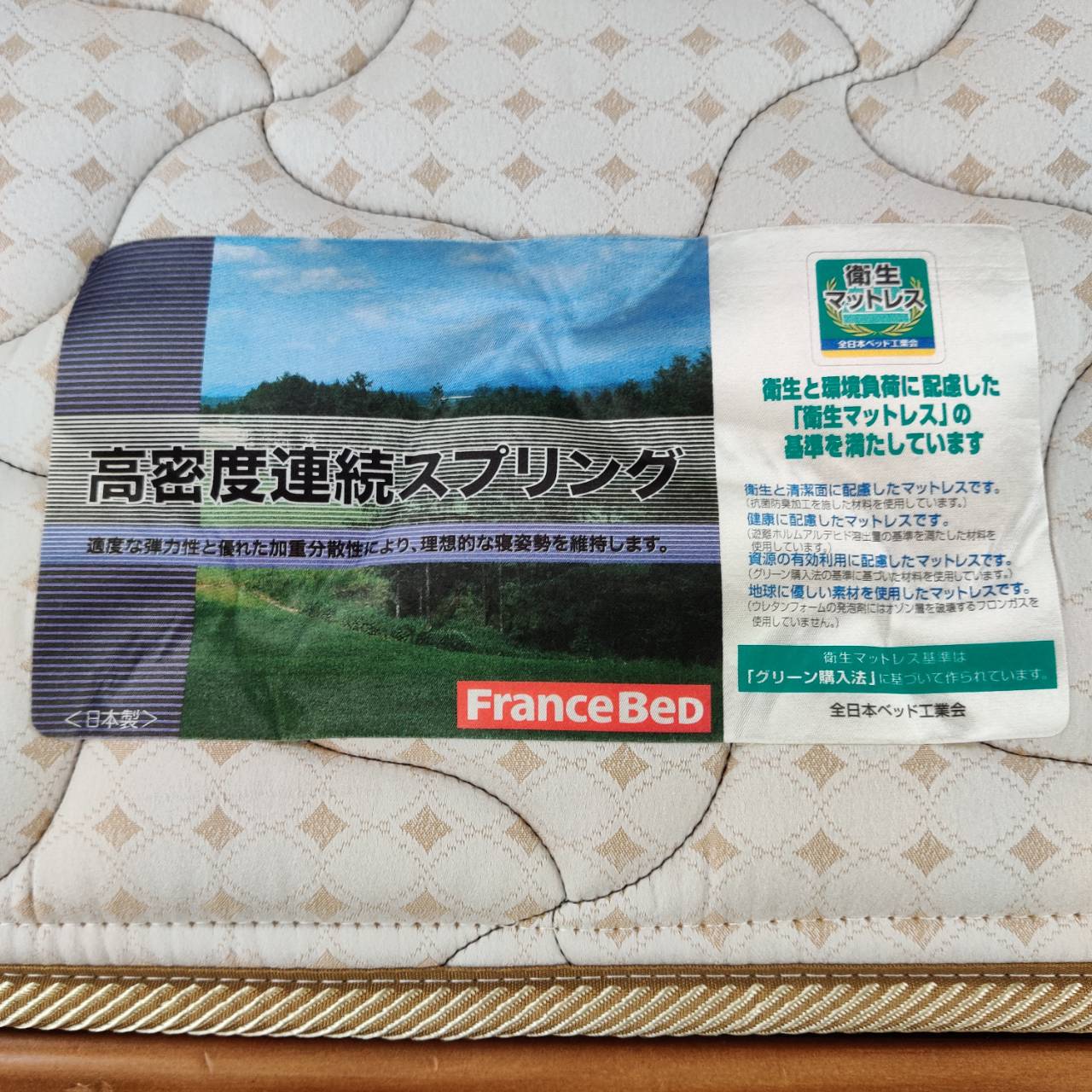 ニトリ / フランスベッド シングルベッド ルミナグラードZ販売中！ 愛 