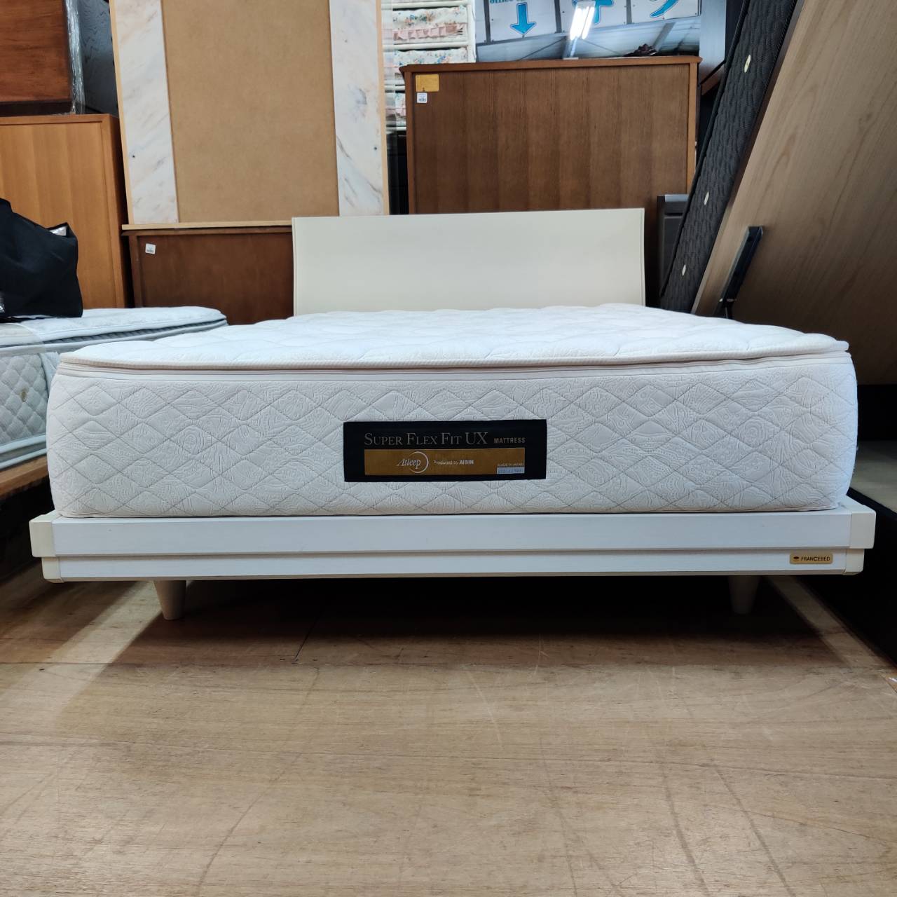 フランスベッド セミダブルベッド ASLEEP ファインレボ販売中！ 愛品 