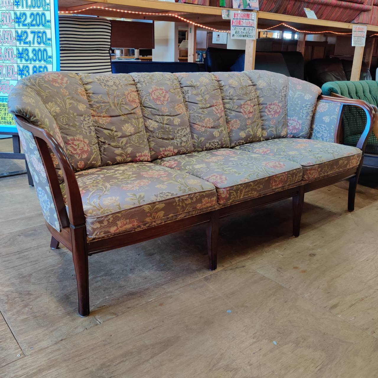 マルニ木工 木製アーム3Pソファ 販売中！ 愛品倶楽部柏店 リユース  