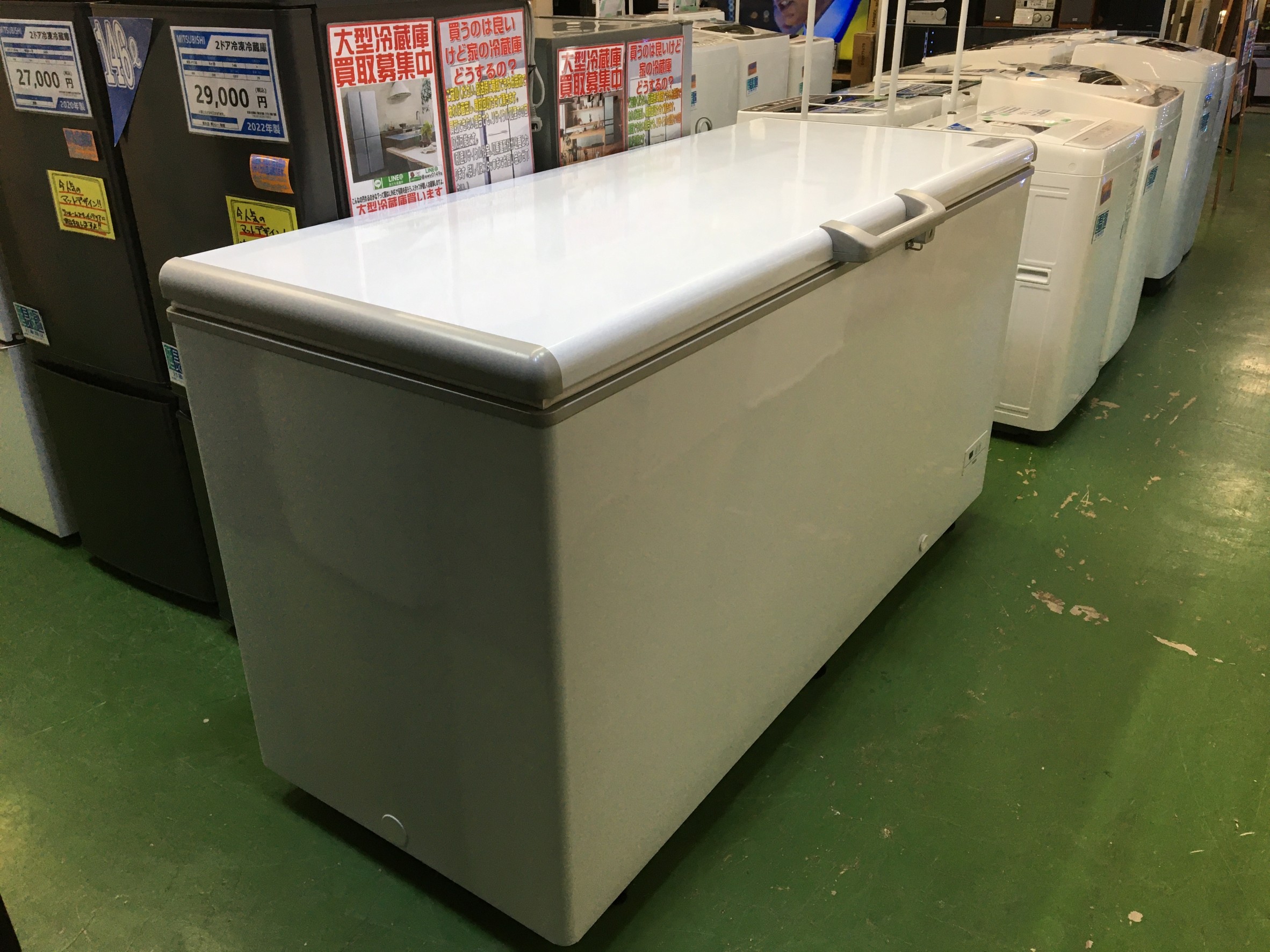 愛品館八千代店】保証充実Haier 2020年製519L 冷凍ストッカー JF-MNC519A
