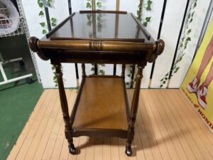 カリモク｜コロニアルシリーズ｜キッチンワゴン引出付買取致しました 