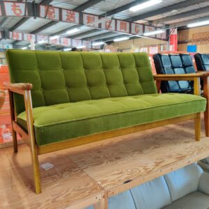 リサイクル市場エコ伊川谷】カリモク60 / karimoku Kチェア2シーター 