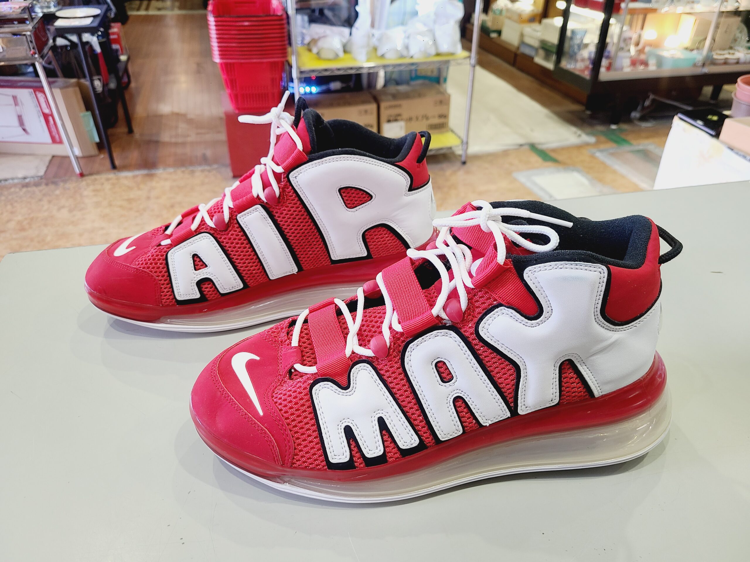 NIKE/ナイキ AIR MORE UPTEMPO 720 QS/エアモアアップテンポ720 CJ3662  