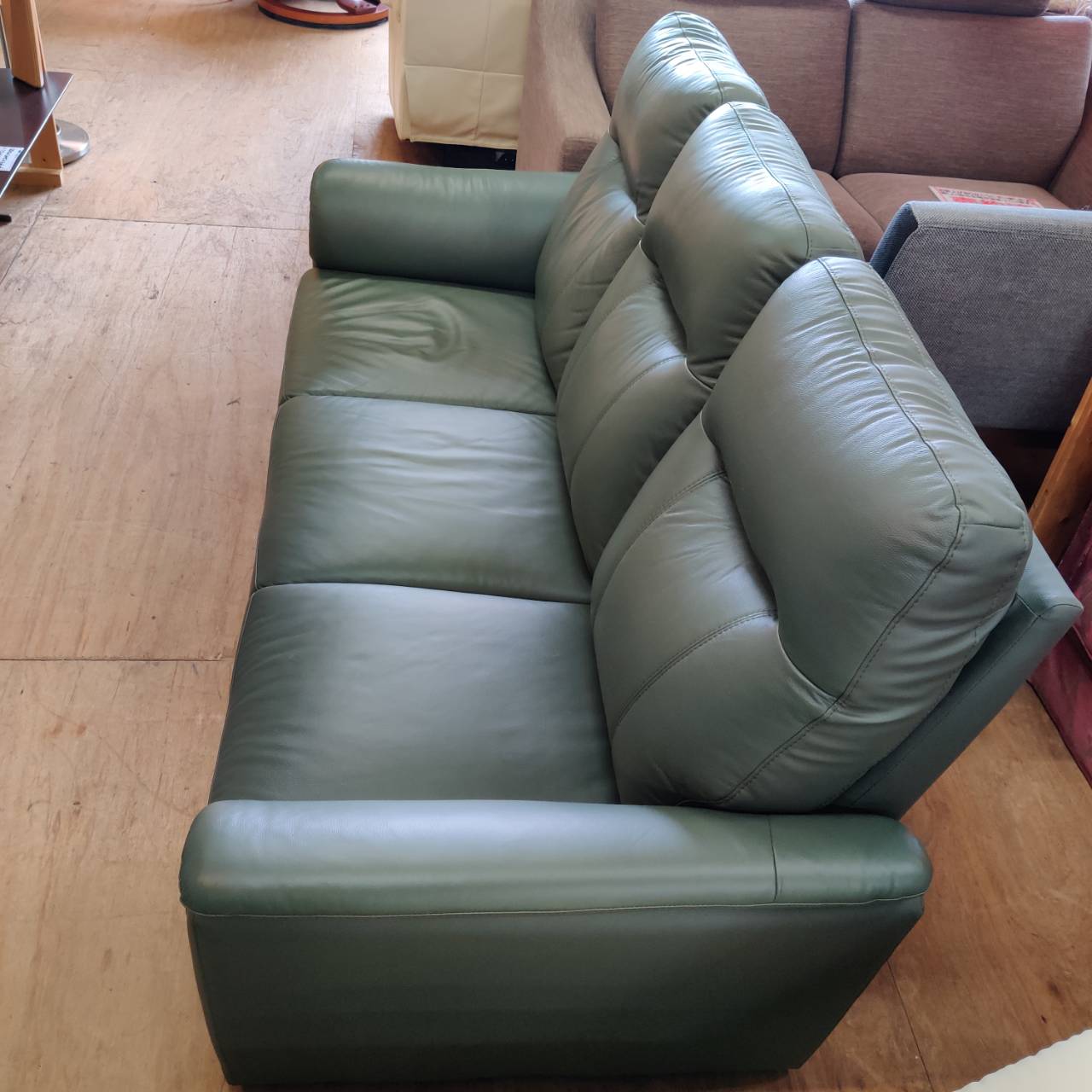 ニトリ 本革ハイバック3人用ソファー ナルタKD 販売中！ 愛品倶楽部柏  