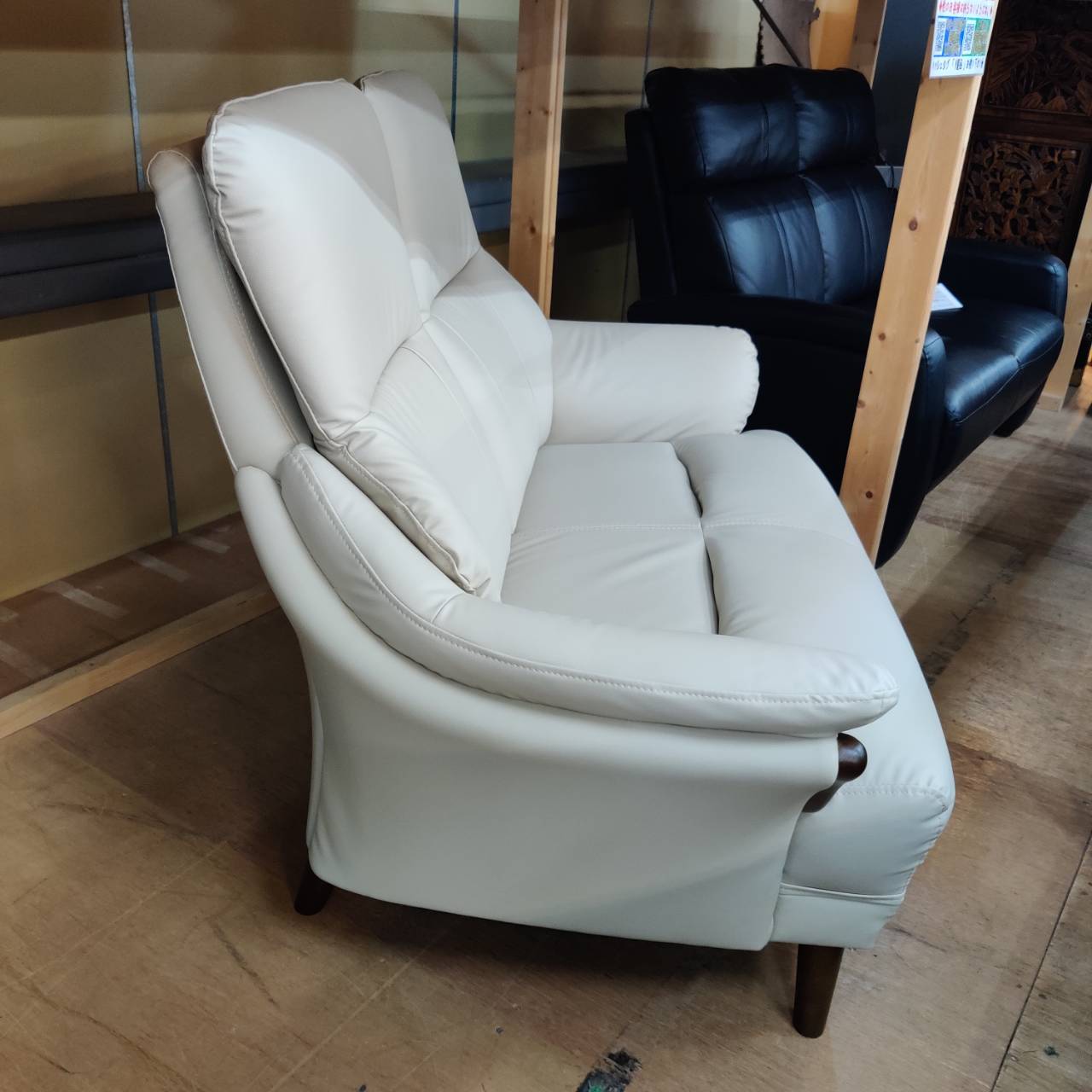 ニトリ Nシールド合皮2人用ソファ コウテイ3 販売中！ 愛品倶楽部柏店 