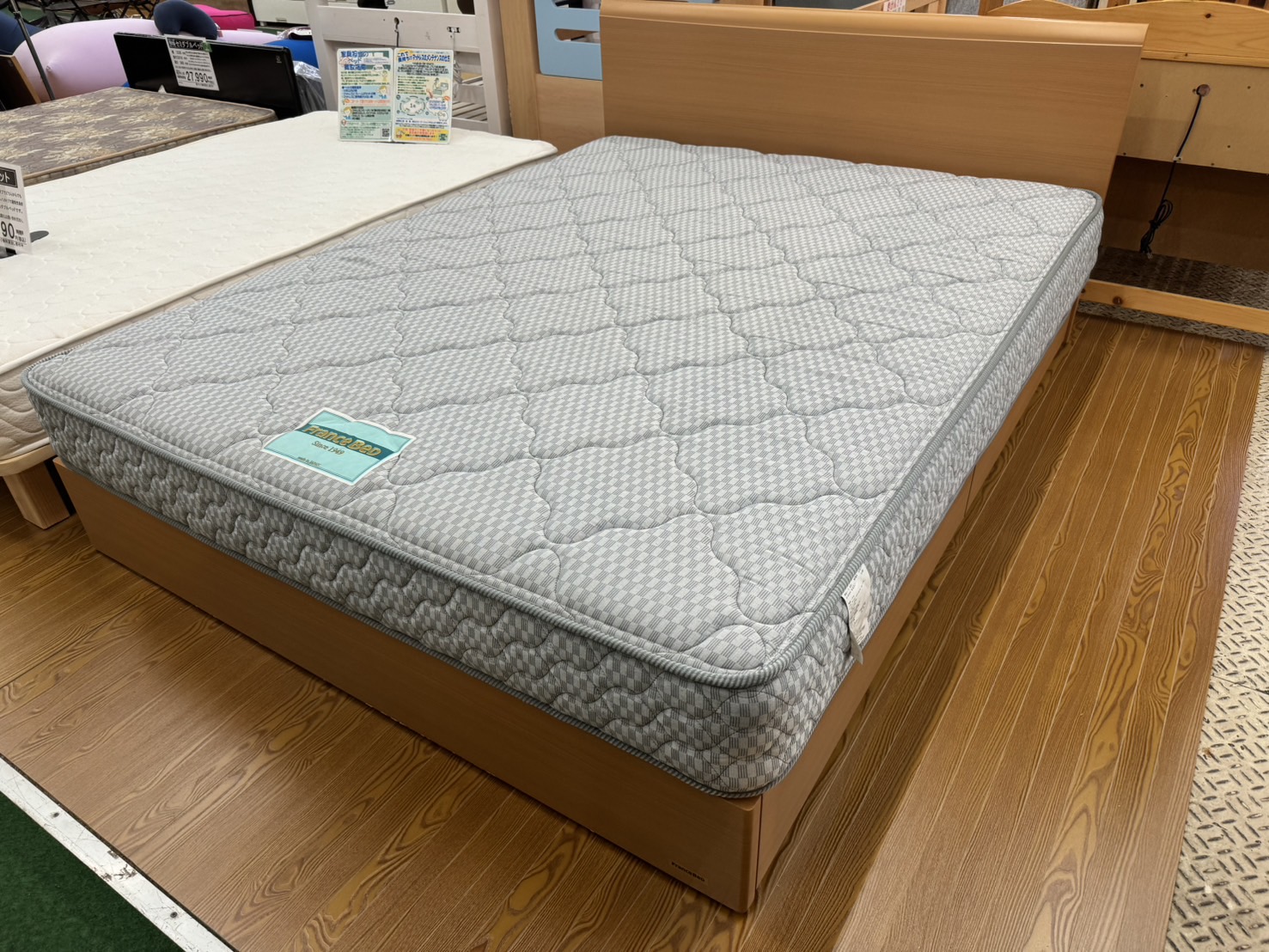 フランスベッド｜クイーンベッド(ワイドダブル)買取致しました｜愛品館 