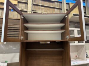 フランフラン｜2枚扉キッチンボード｜ディネ80｜末次家具工芸買取しま 