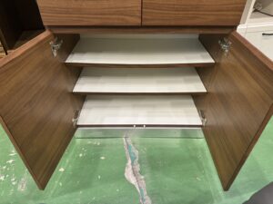 フランフラン｜2枚扉キッチンボード｜ディネ80｜末次家具工芸買取しま 