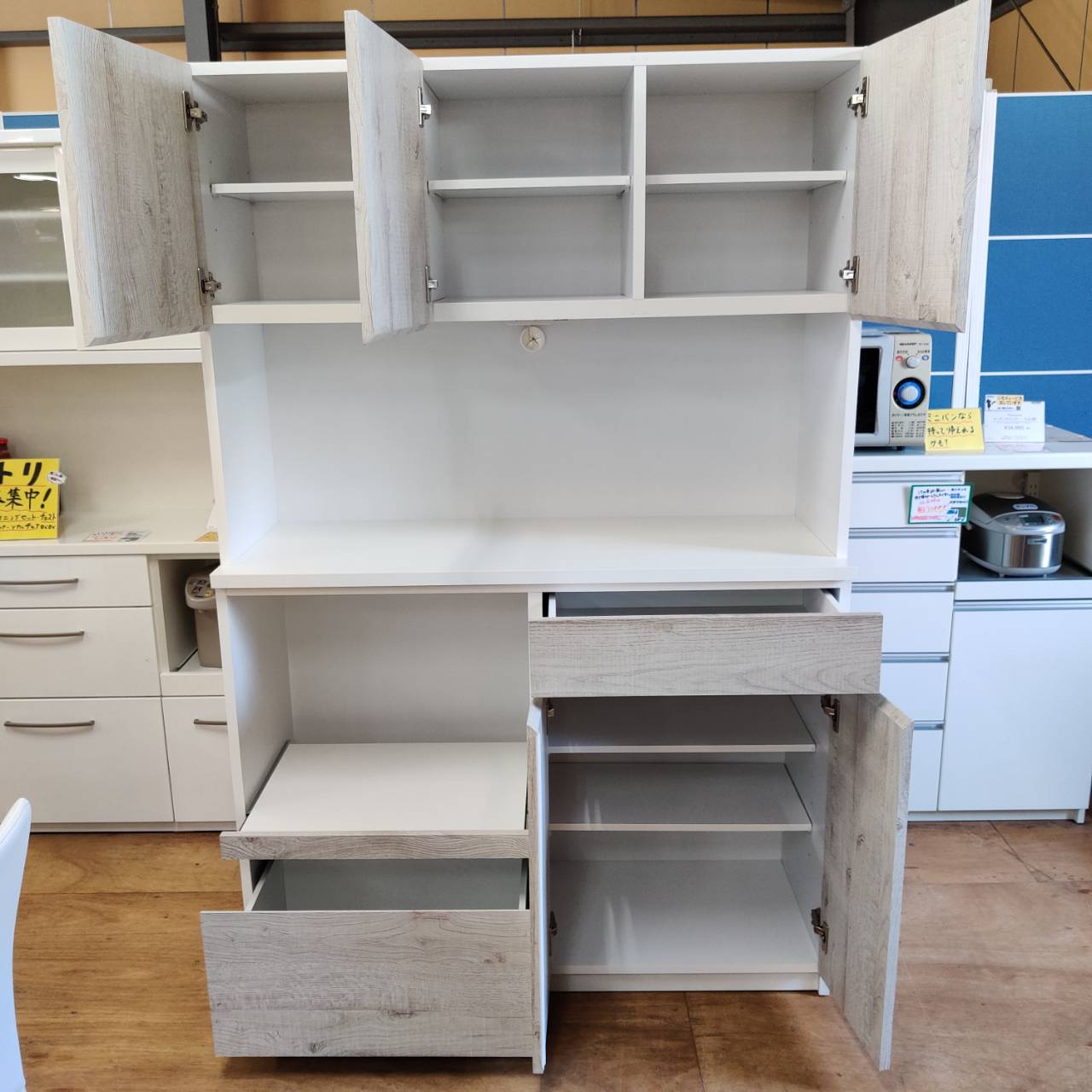 浅川木工 3枚扉キッチンボード 販売中！ 愛品倶楽部柏店 リユース  