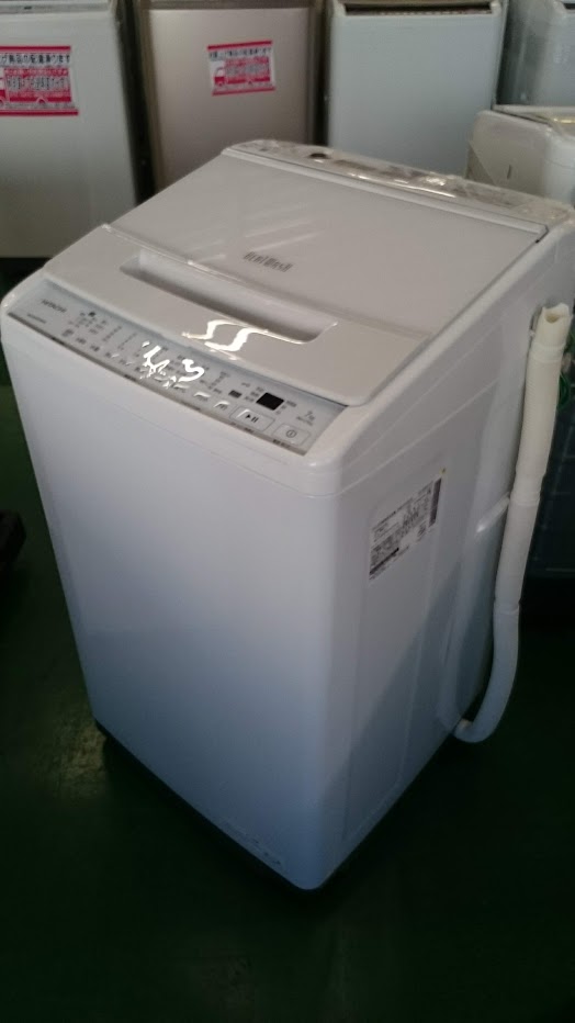 HITACHI 2022年製 7.0kg 洗濯機 BW-V70G 買取いたしました|愛品倶楽部 柏店