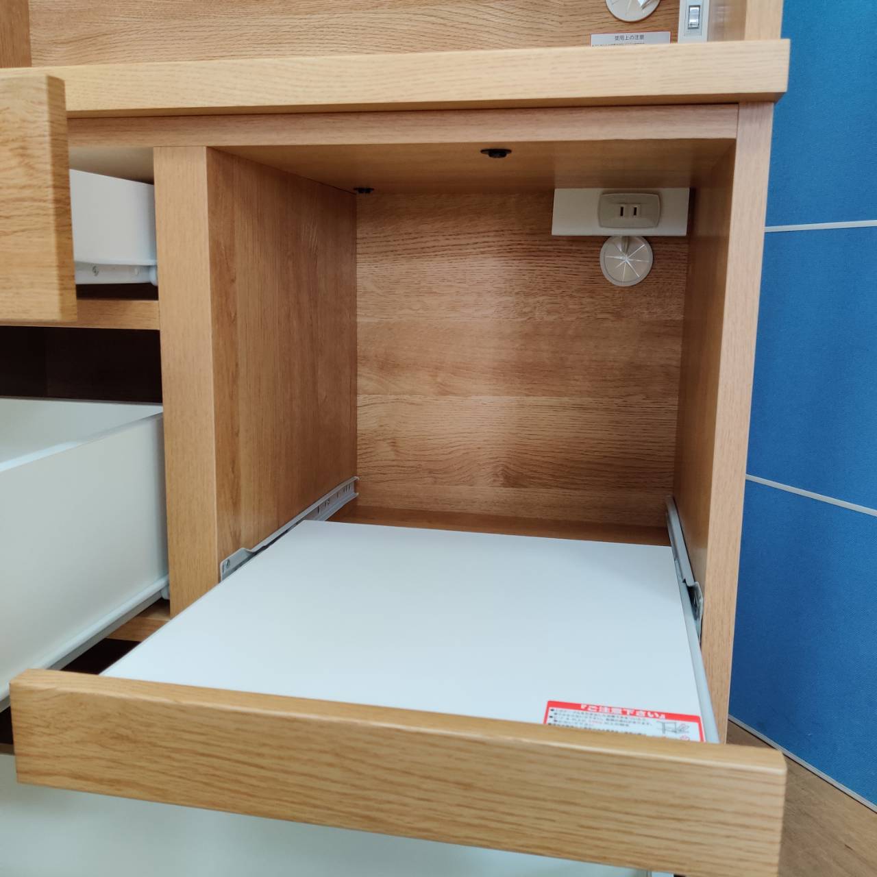 愛品倶楽部柏店】NITORI 2枚扉キッチンボード コパン80KB