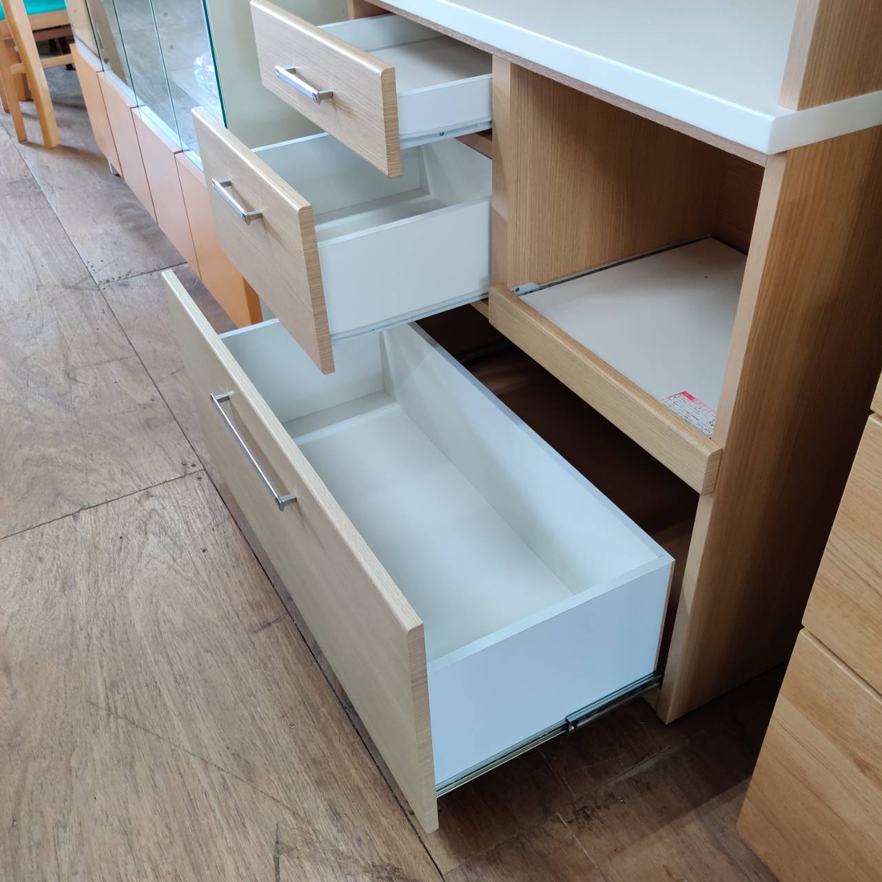 NITORI 3枚扉キッチンボード RIPE-90KBΗ-ΝΑ 販売中！ 愛品倶楽部柏店 