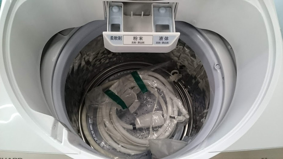 SHARP 2021年製 9.0kg 洗濯機 ES-KSV9F 買取いたしました|愛品倶楽部 柏店 