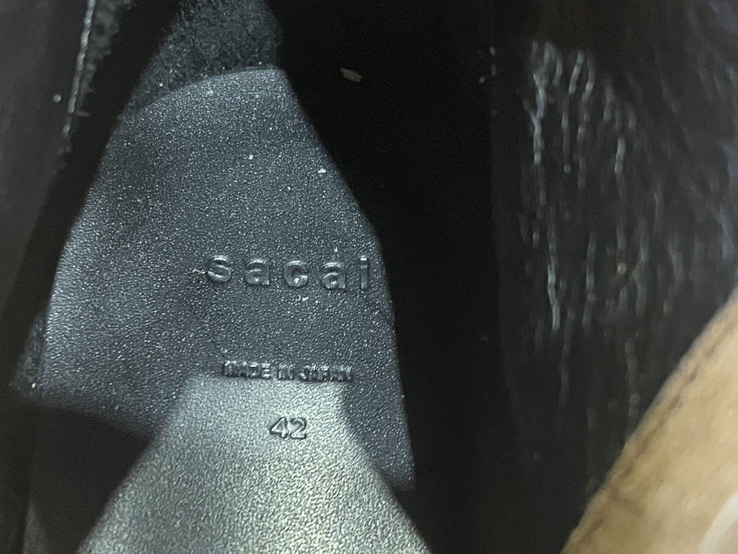 愛品館 市原店】sacai スウェード レースアップブーツ 27㎝