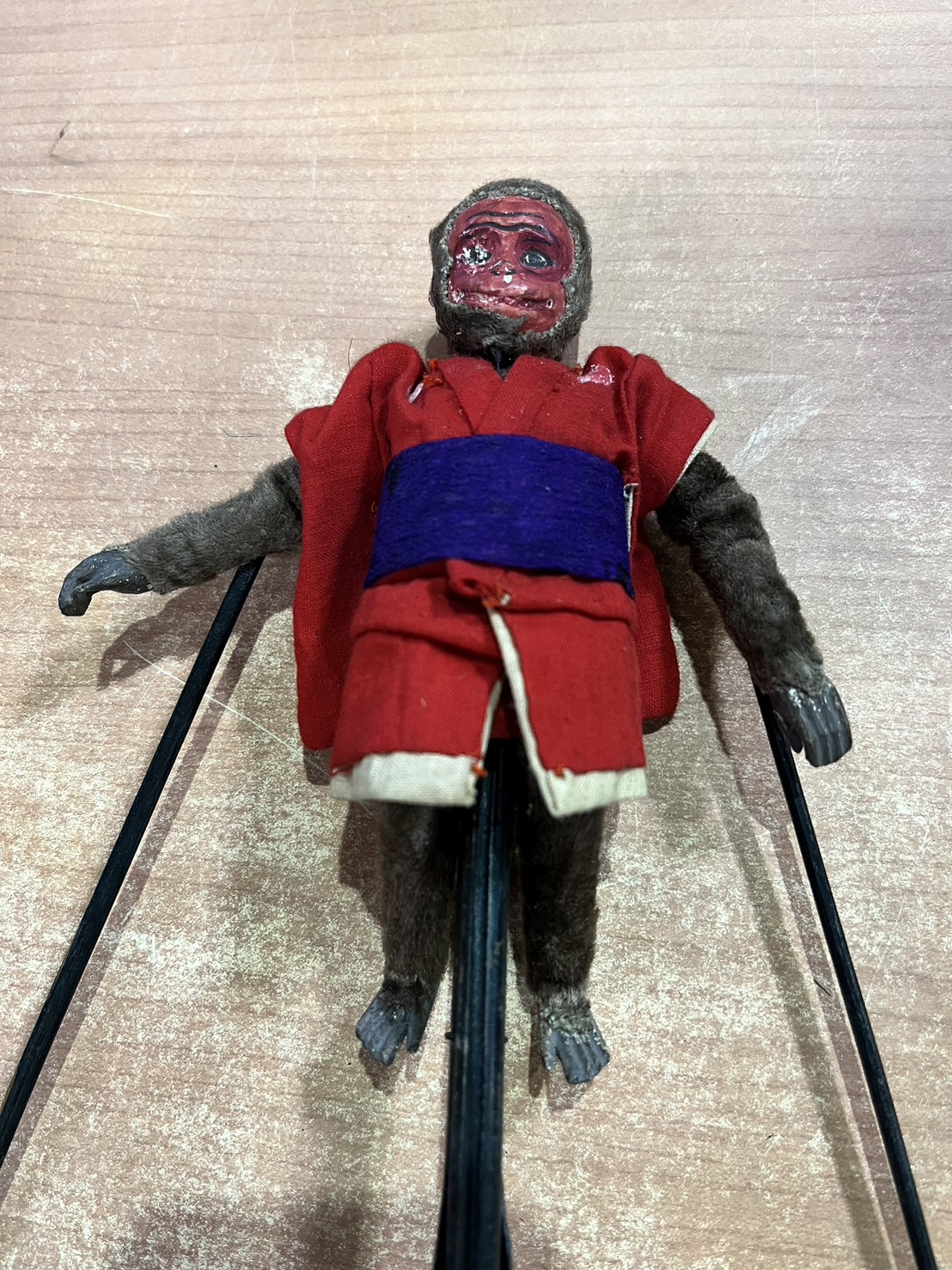 からくり人形 さる 操り人形 猿 買取いたしました｜愛品館市原店  