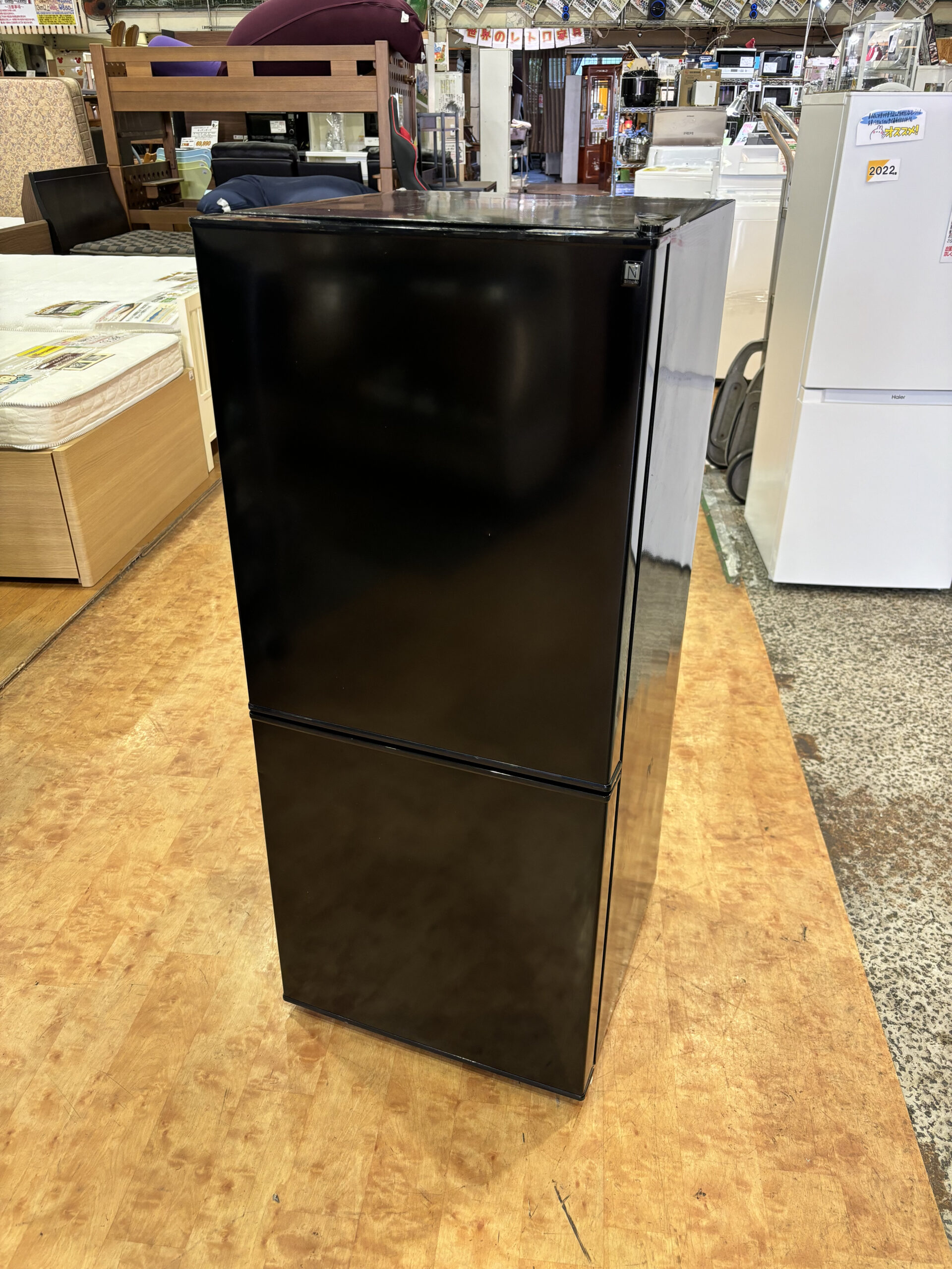 ジモティ特別価格】ニトリ 冷蔵庫 NTR-106BK 106L 2022年製 2ドア 