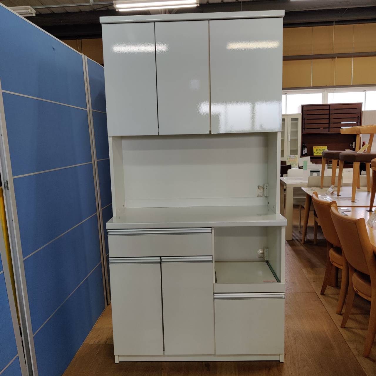 創愛ファニチュア 3枚扉キッチンボード ハリー100 販売中！ 愛品倶楽部  